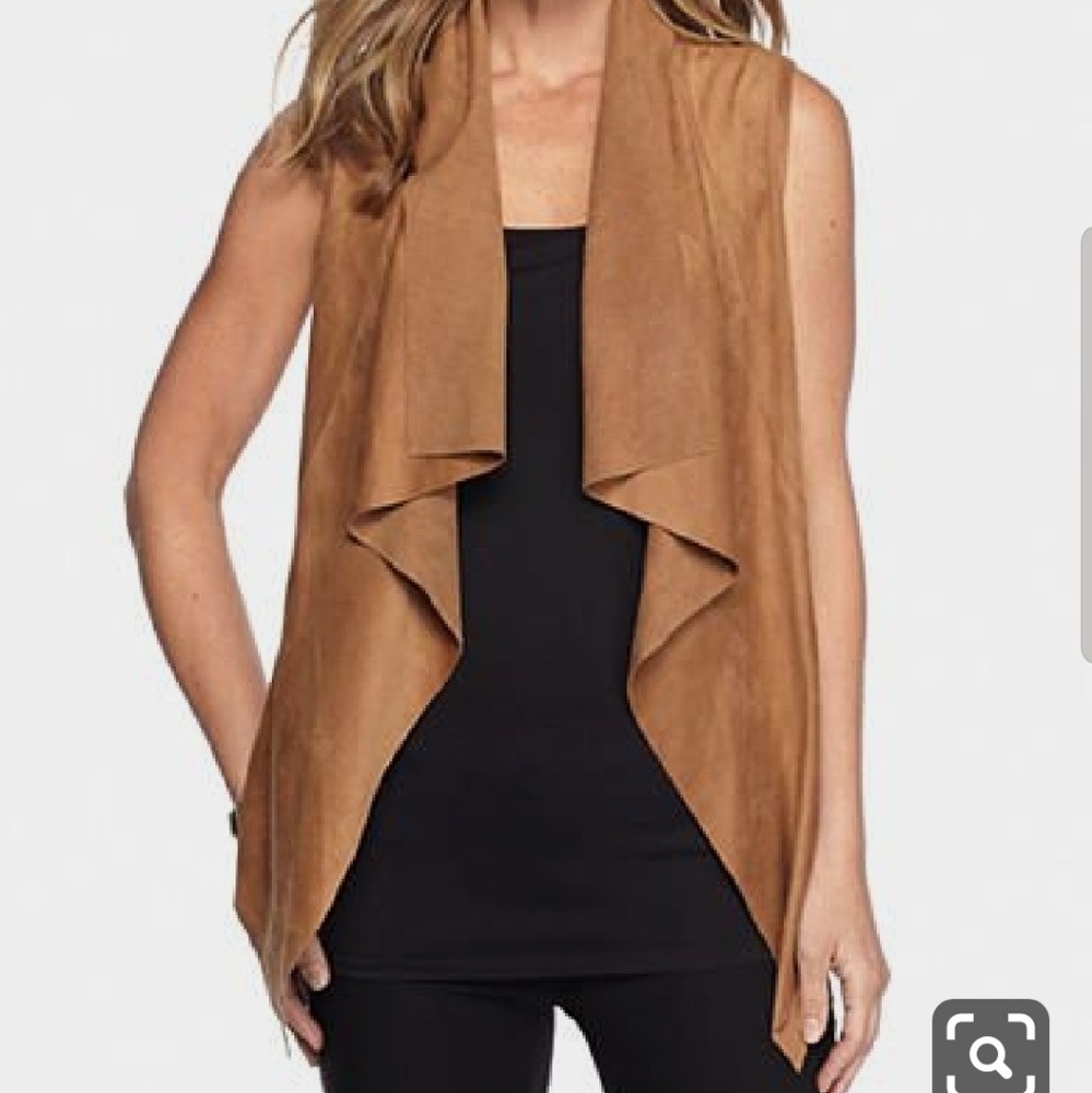 Ruby Rd Tribal Revival Stretch Faux Suede V